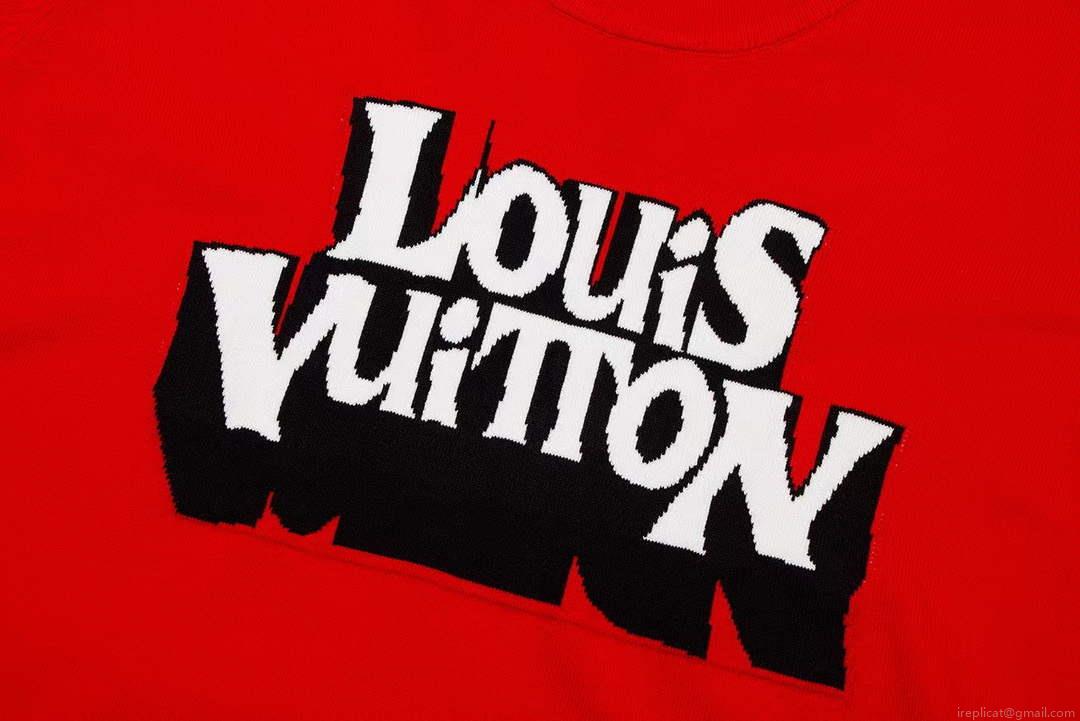 LV 1AAU5B Louis Vuitton Print Cotton Jersey Men Women’s T-shirt L56217