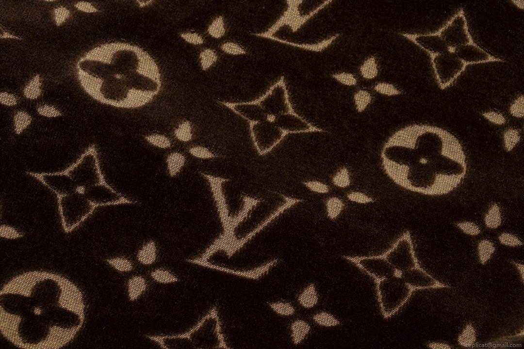 LV 1AAU5B Louis Vuitton Explosive style velvet Men Women’s T-shirt L56224