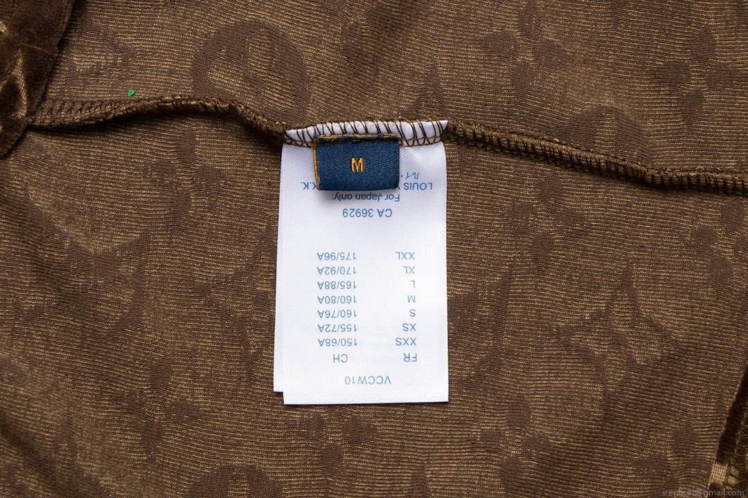 LV 1AAU5B Louis Vuitton Explosive style velvet Men Women’s T-shirt L56224