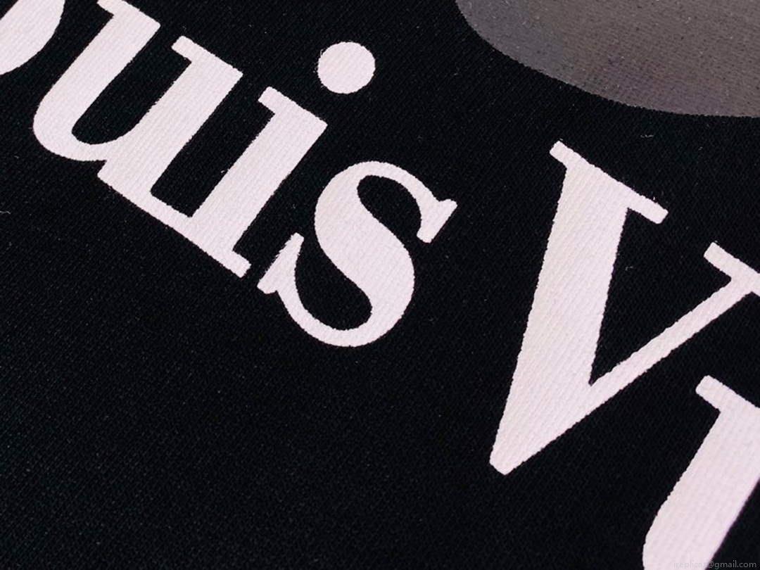 LV 1AB4UM Louis Vuitton Print Cotton Jersey Men Women’s T-shirt L56225