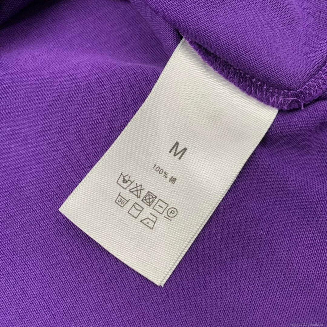 Dior 313J696 Men’s Women’s Relaxed Fit Cotton Jersey T-shirt D65843