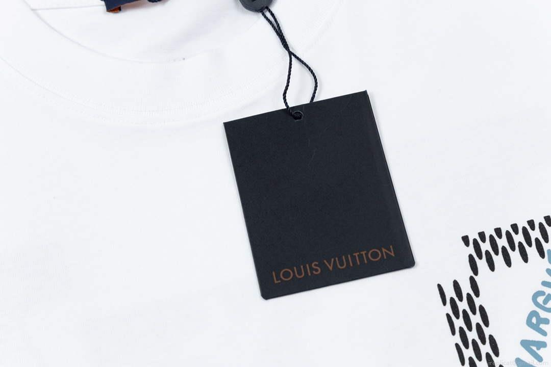 Louis Vuitton Men’s Women’s Short Sleeve T-shirt L36842