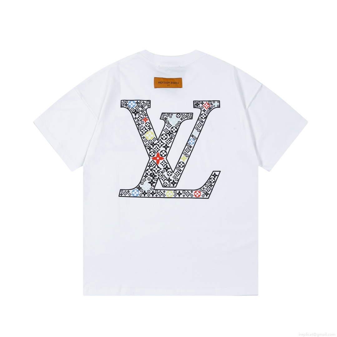 Louis Vuitton Men’s Women’s Short Sleeve T-shirt L36842