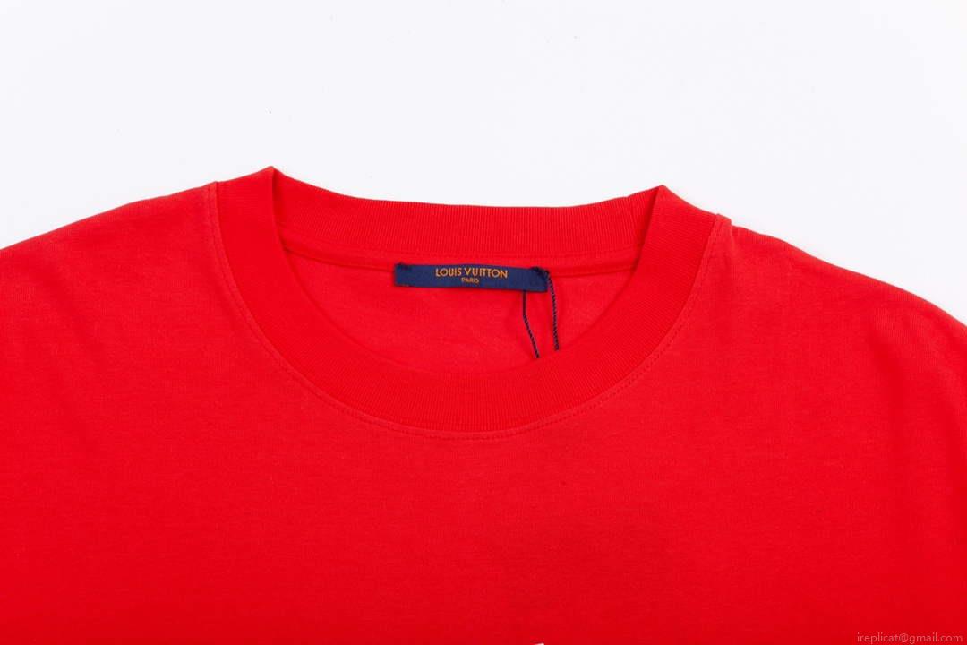 Louis Vuitton Men’s Women’s Short Sleeve T-shirt L36847