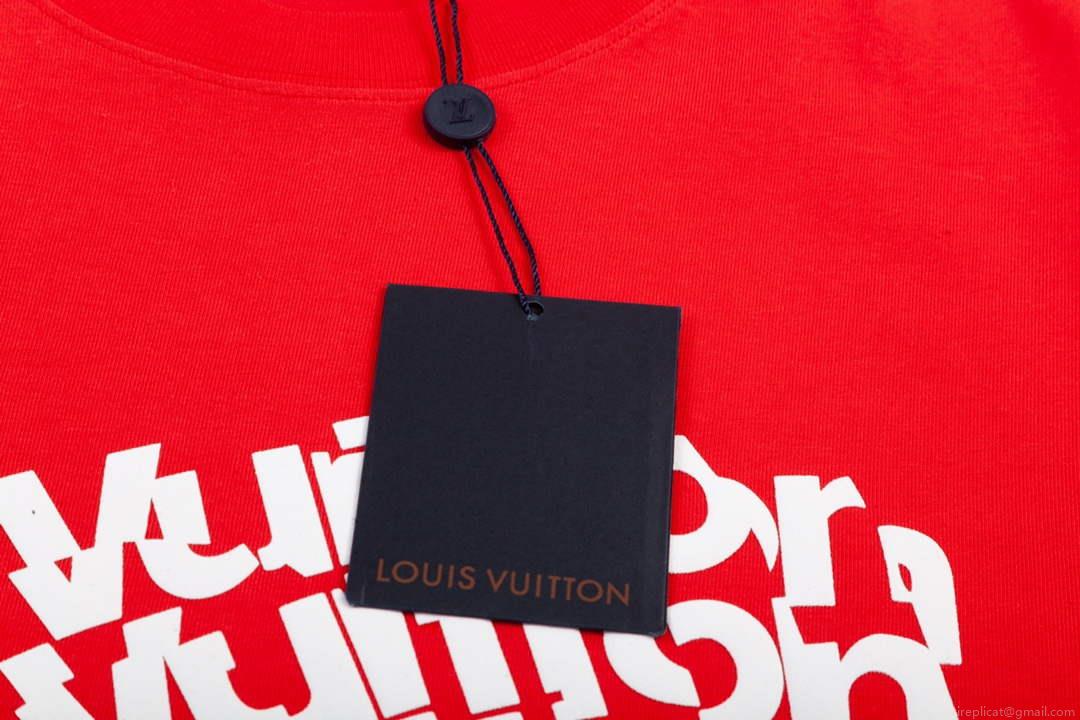 Louis Vuitton Men’s Women’s Short Sleeve T-shirt L36847