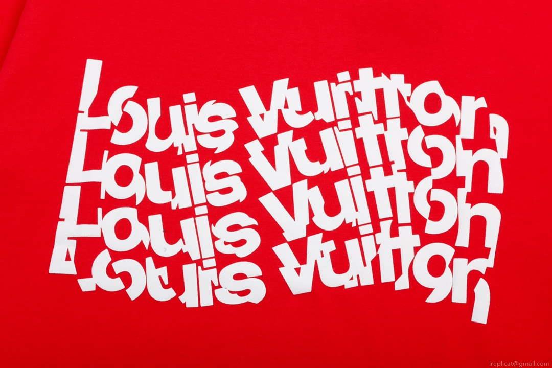 Louis Vuitton Men’s Women’s Short Sleeve T-shirt L36847
