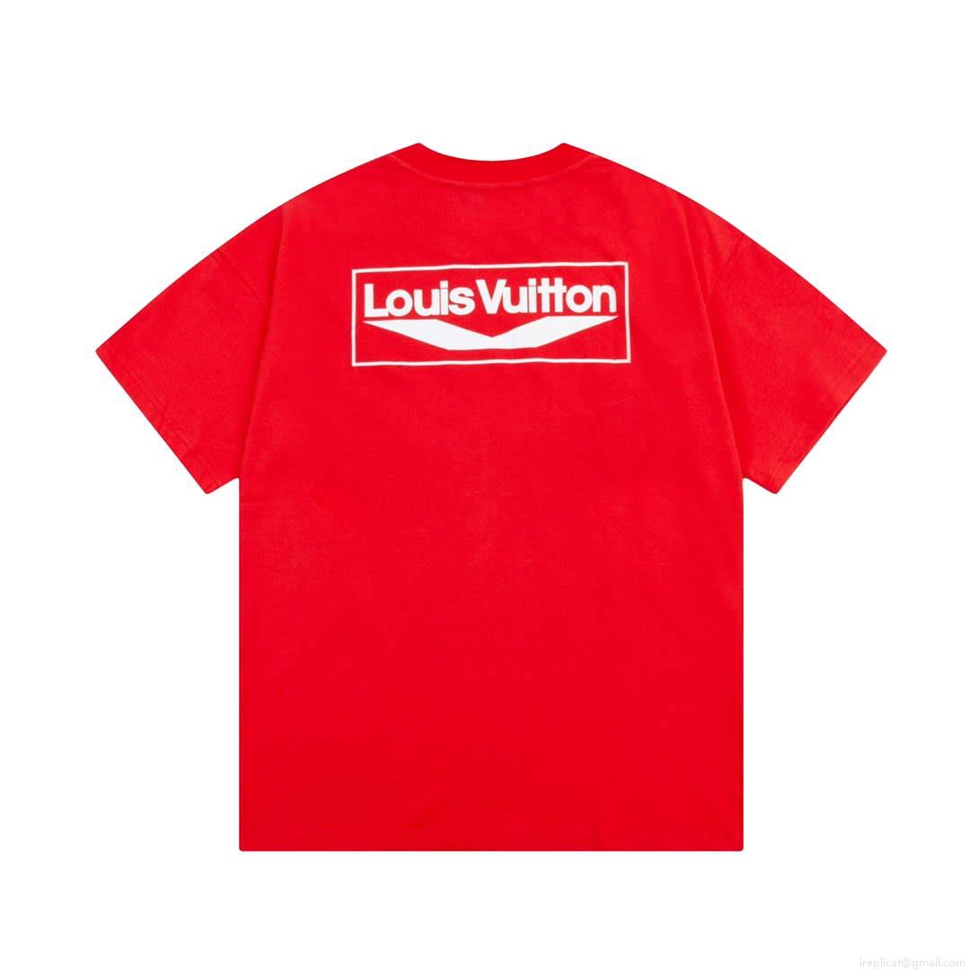 Louis Vuitton Men’s Women’s Short Sleeve T-shirt L36847