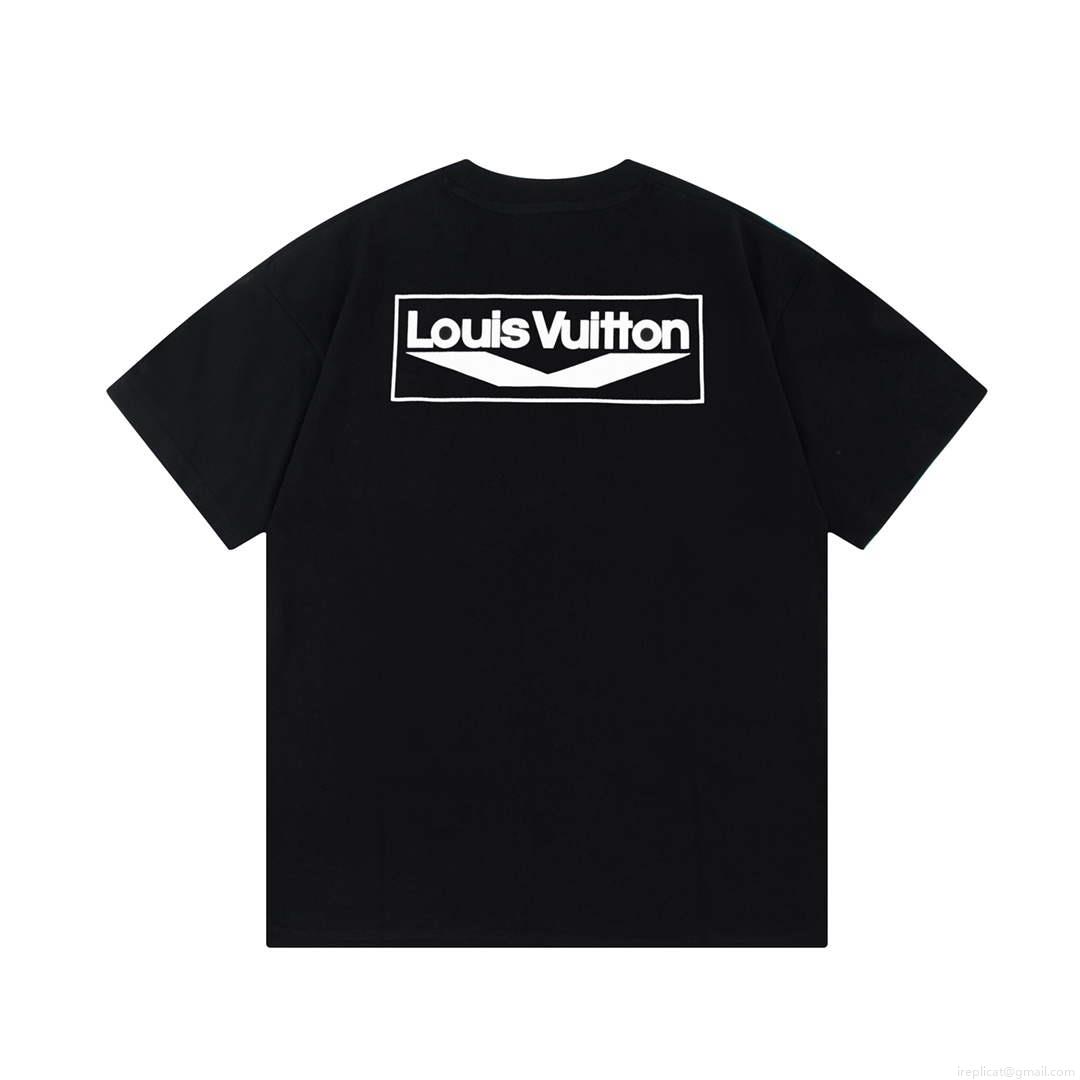 Louis Vuitton Men’s Women’s Short Sleeve T-shirt L36848