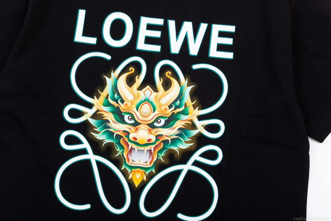 Loewe Men’s Women’s Short Sleeve T-shirt LW73202