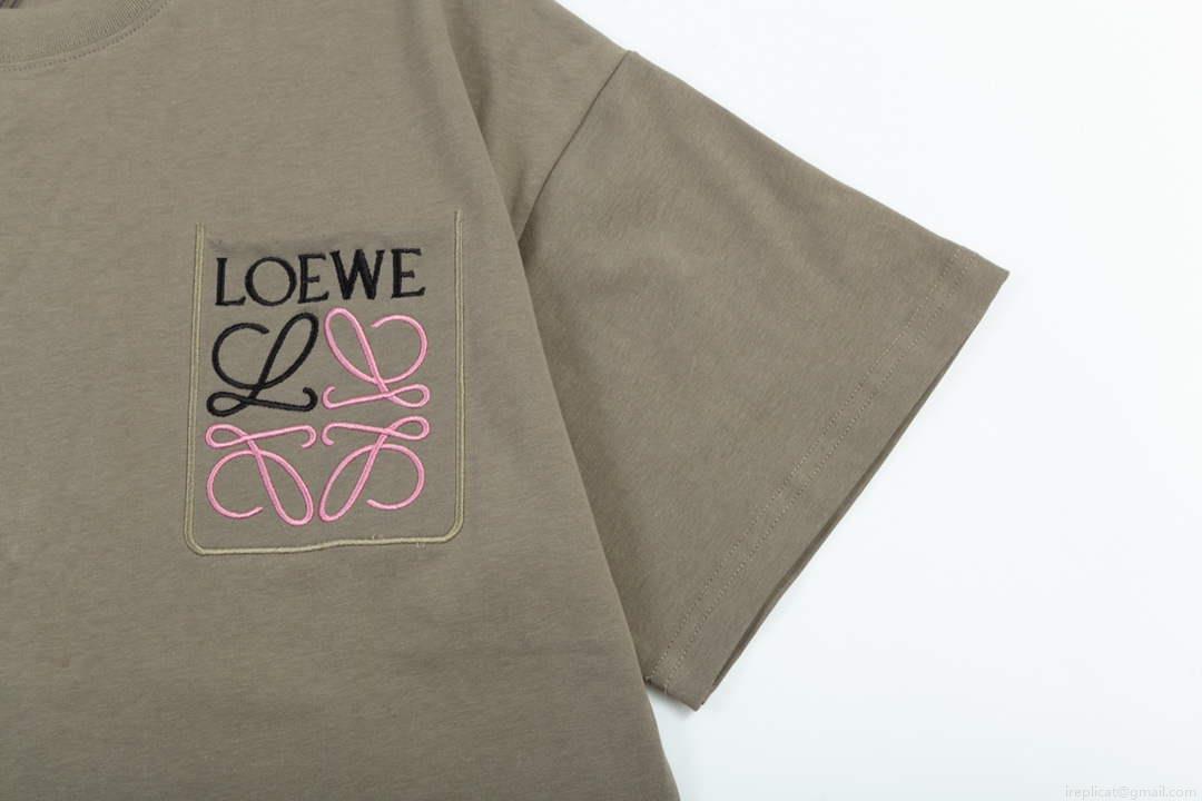 Loewe Men’s Women’s Short Sleeve T-shirt LW73204