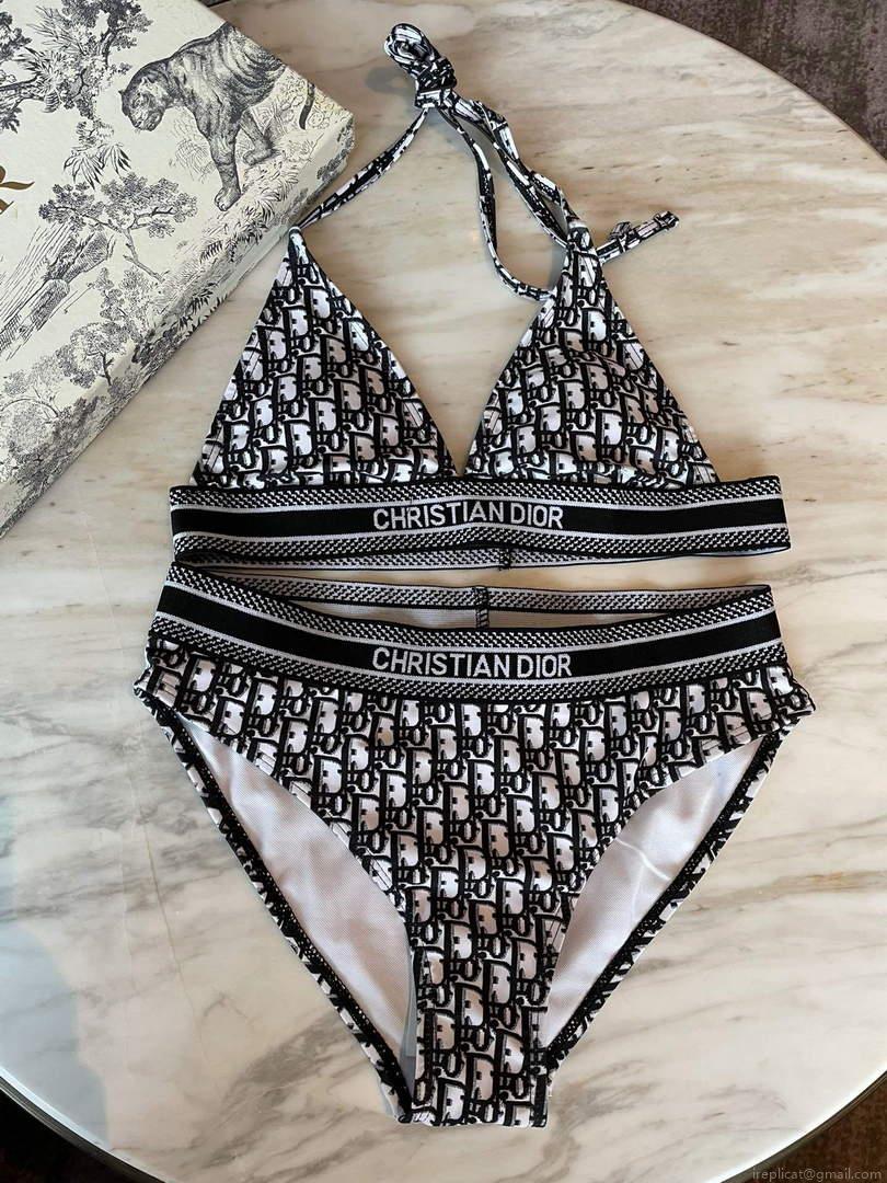 Dior Women’s BIKINI Dior Oblique Technical Fabric D38200