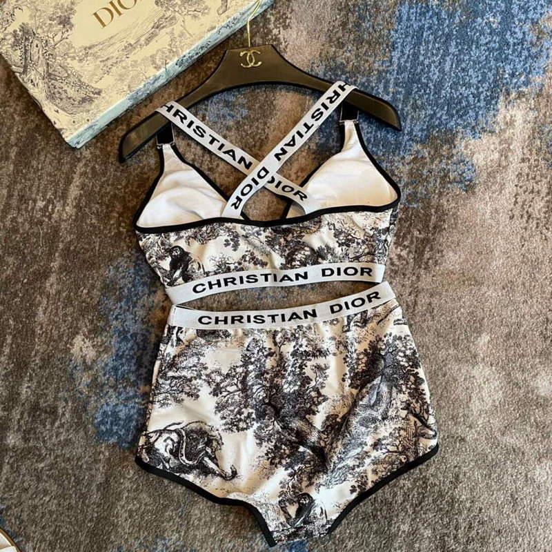 Dior Women’s BIKINI Dior Oblique Technical Fabric D38204