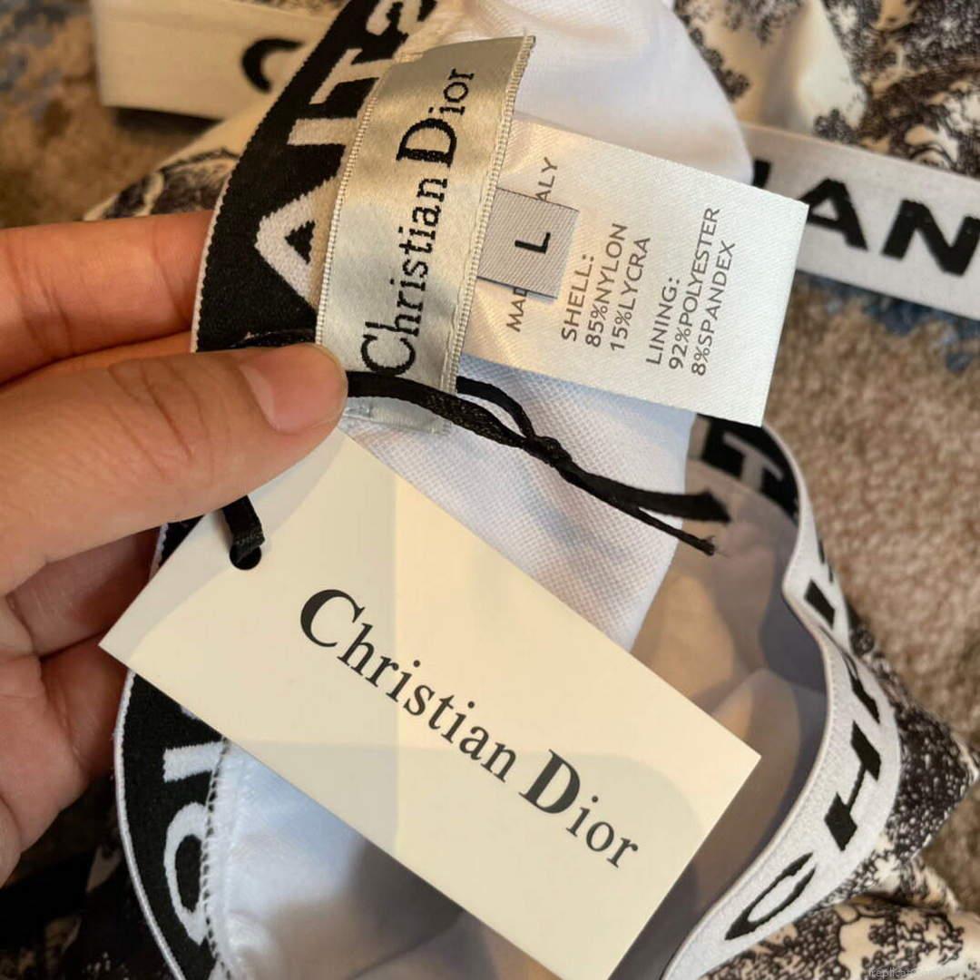 Dior Women’s BIKINI Dior Oblique Technical Fabric D38204