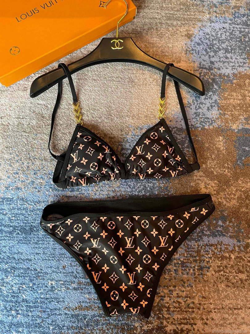 Louis Vuitton Women’s Night Low Rise Bikini Suit L66931
