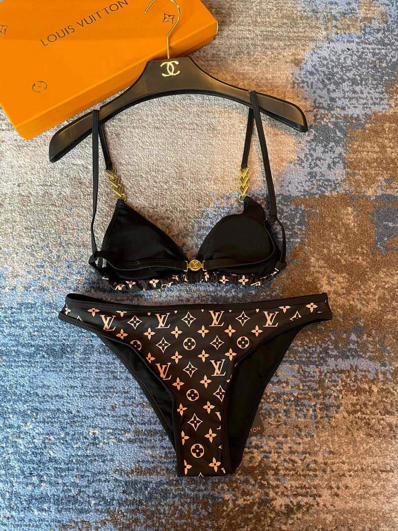 Louis Vuitton Women’s Night Low Rise Bikini Suit L66931