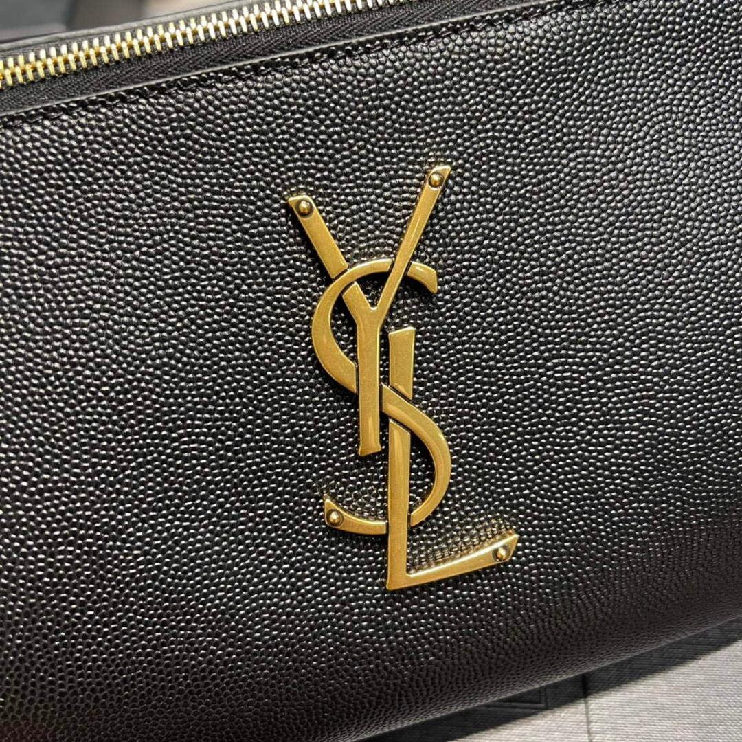 YSL 569737 Classic Crossbody Leather Bag Gold Buckle