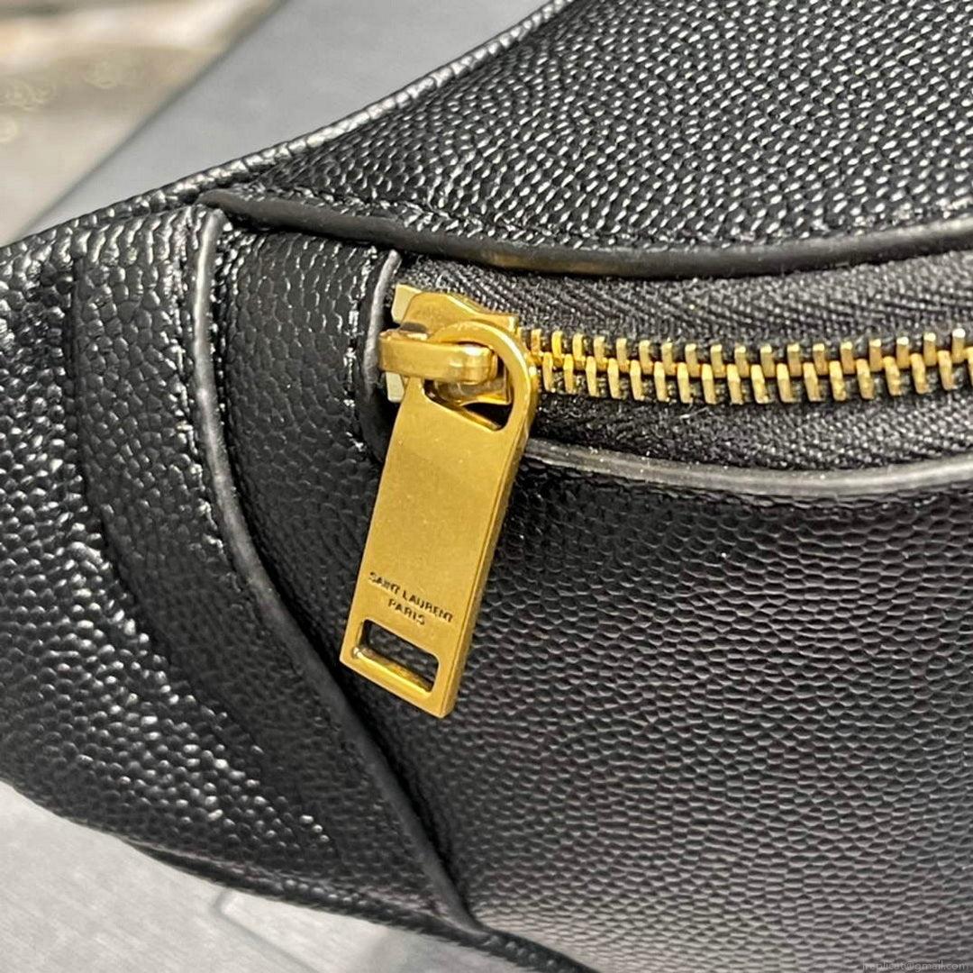 YSL 569737 Classic Crossbody Leather Bag Gold Buckle