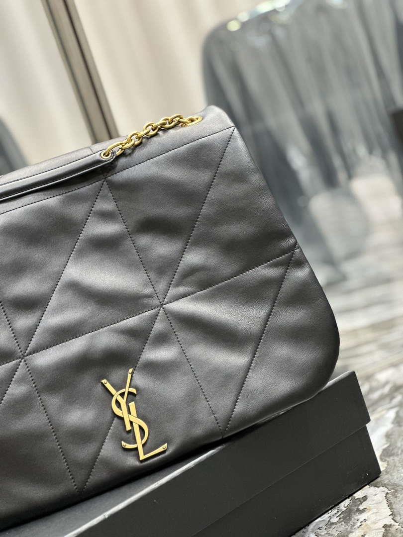 YSL 742431 JAMIE 4.3 In Lambskin Bag Black