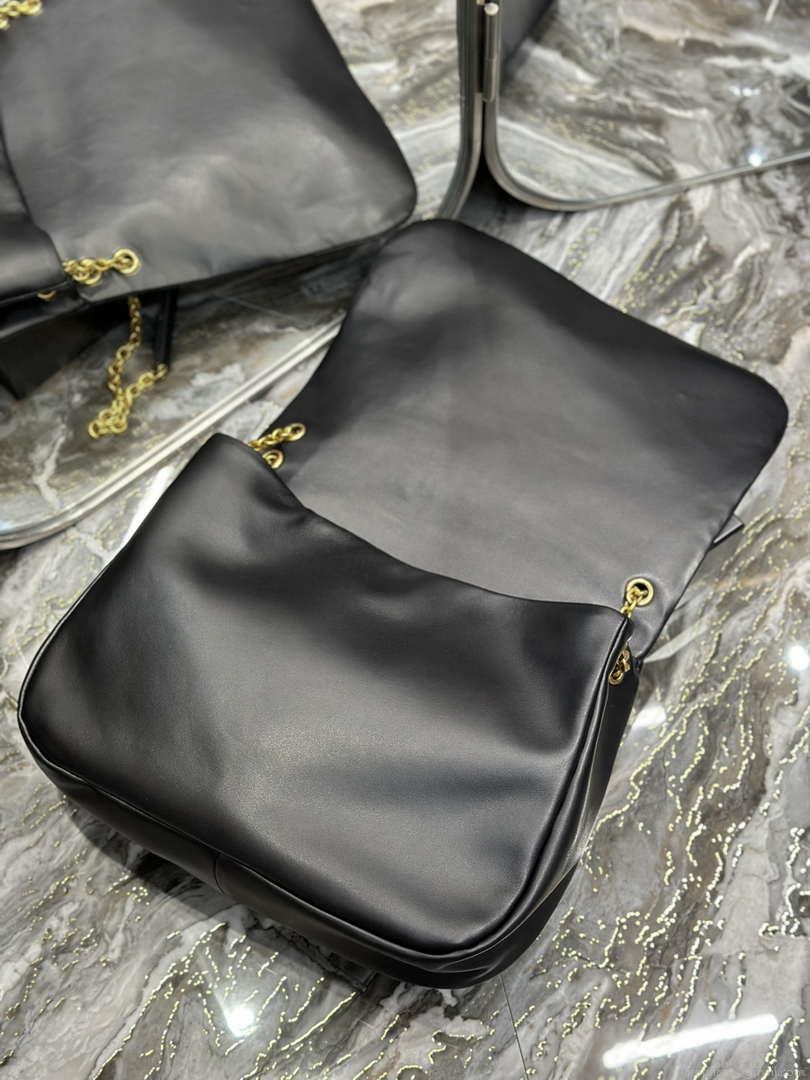 YSL 742431 JAMIE 4.3 In Lambskin Bag Black