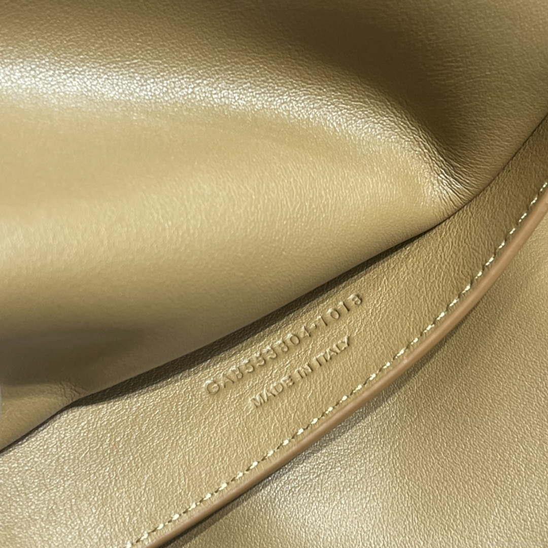 YSL 553804 Saint Laurent Reversible Medium Kate in Suede Brown