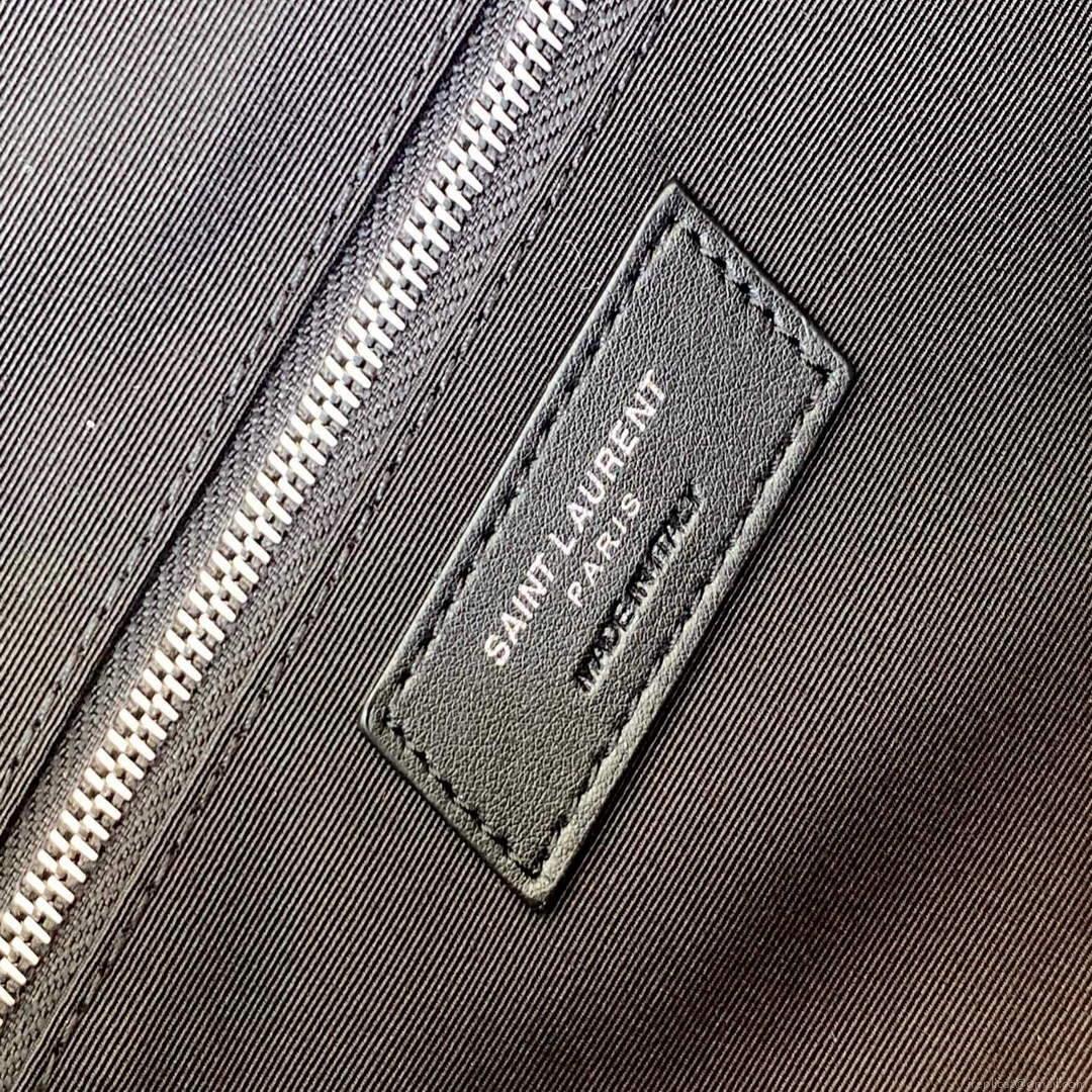 YSL 667490 Yves Saint Laurent LE Monogramme Crossbody Bag Black